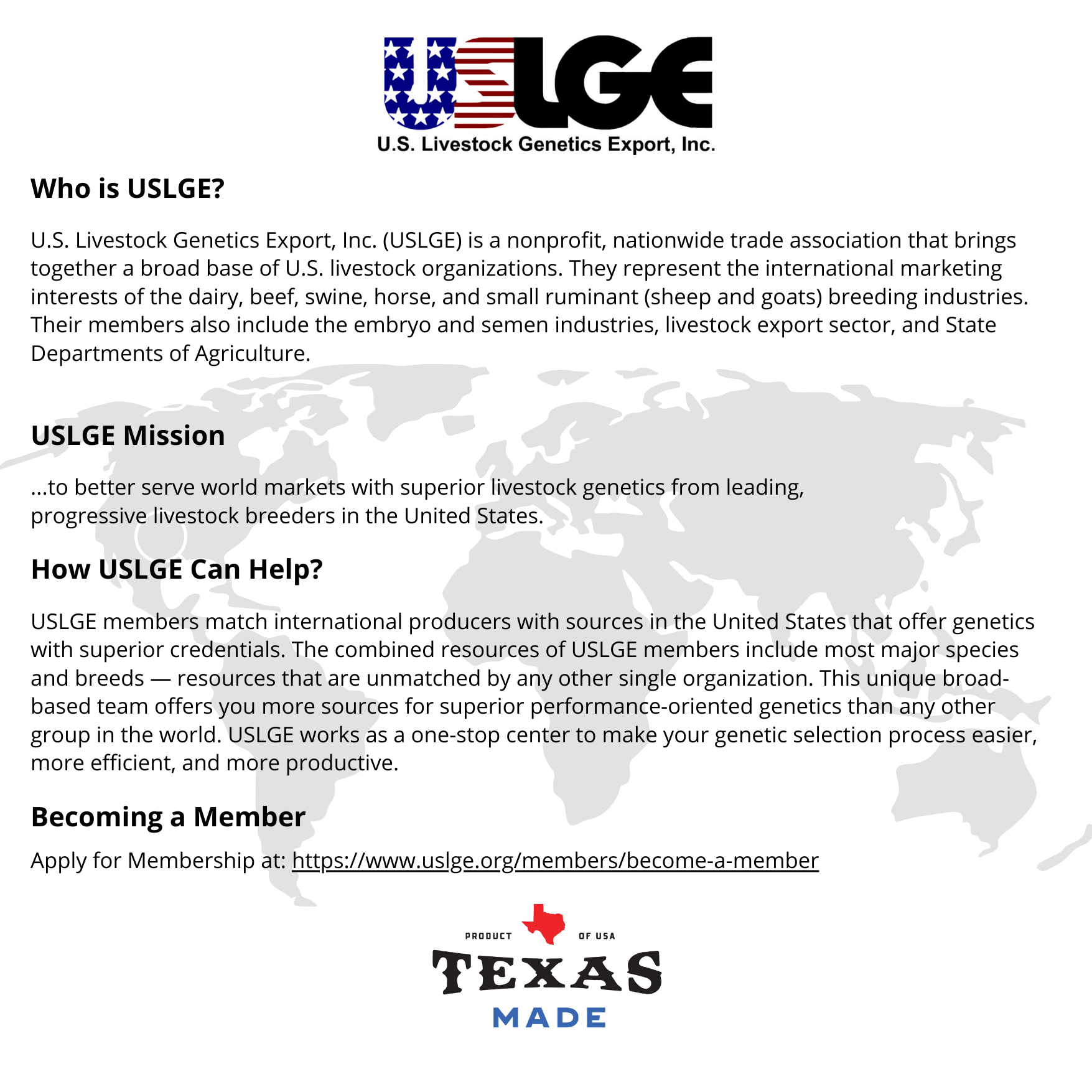 Who is USLGE Page (2)